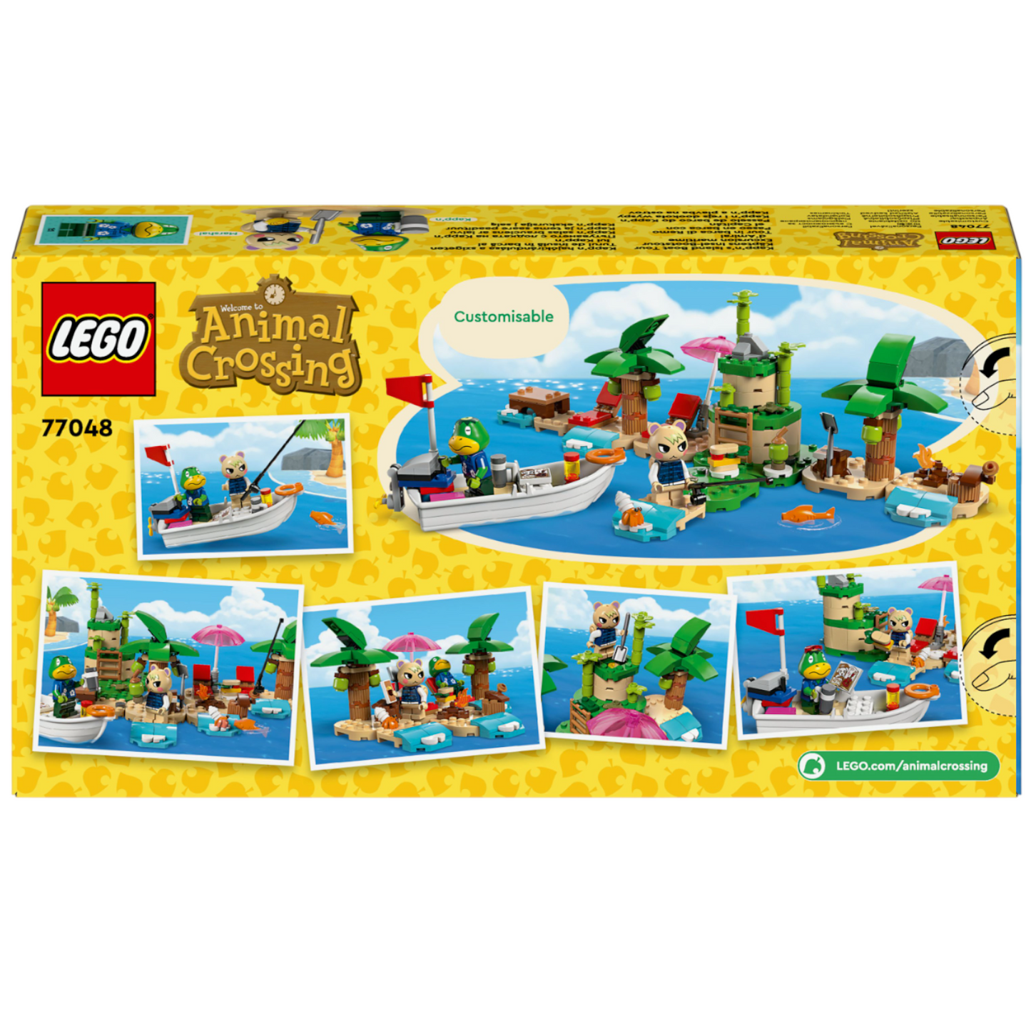 LEGO 77048 - Animal Crossing - Käptens Insel-Bootstour