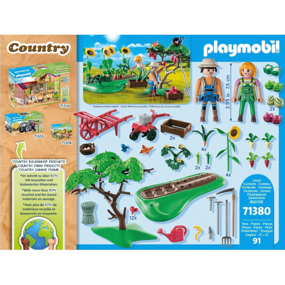 Playmobil 71380 - Country - Bauernhof Gemüsegarten Starter Pack