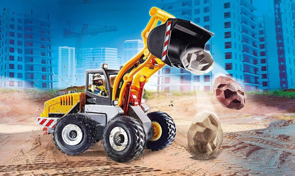 Playmobil 70445 - City Action - Radlader Bagger Baustelle