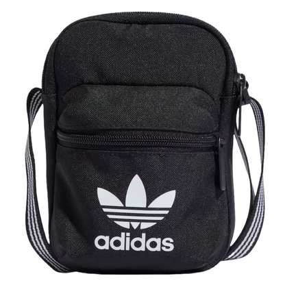 Adidas Umhängetasche Brusttasche Schultertasche Schwarz für Urlaub Reisen