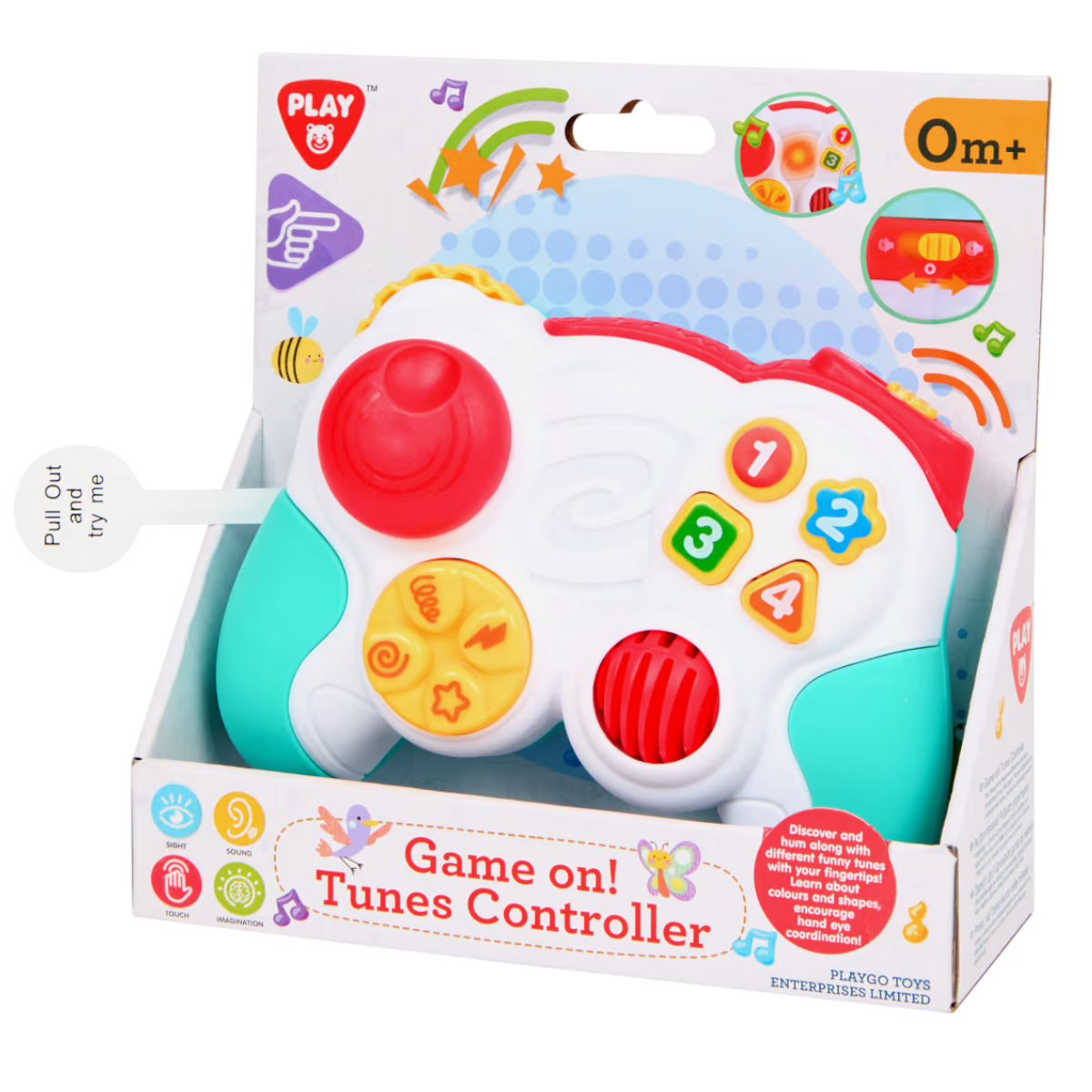 Babyspielzeug - Mein erster Controller mit Sound Zahlen Licht ab der Geburt
