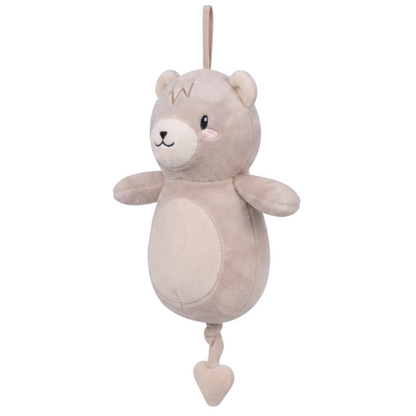 Baby Spieluhr Bär Einschlafhilfe Kuscheltier Geschenk zur Geburt