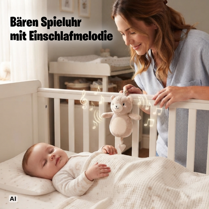 Baby Spieluhr Bär Einschlafhilfe Kuscheltier Geschenk zur Geburt