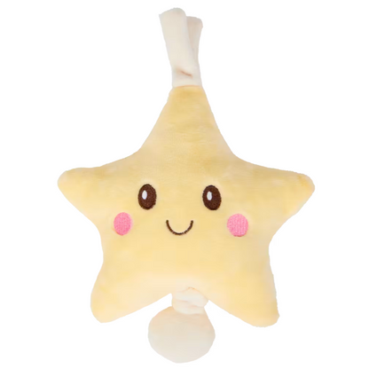 Baby Spieluhr Stern mit Gesicht Einschlafhilfe Kuscheltier Geschenk zur Geburt