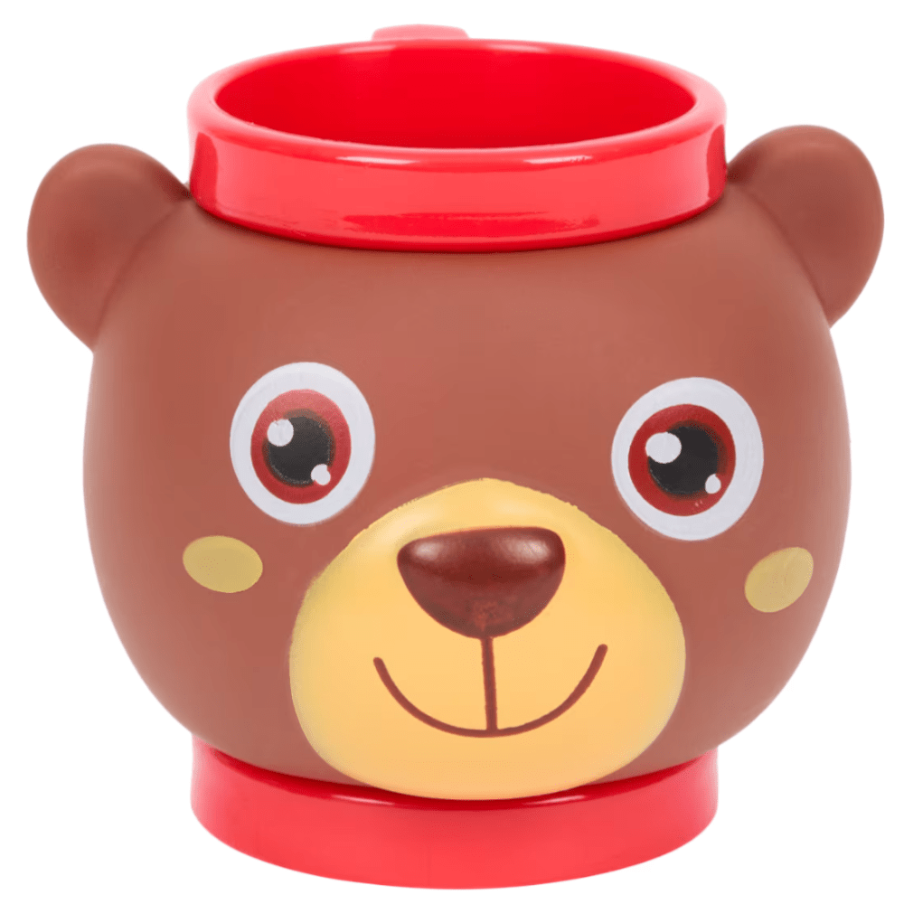 Bären Kinderbecher 3D Tasse 175ml Kindertasse Trinkbecher Tiermotiv Geschenk