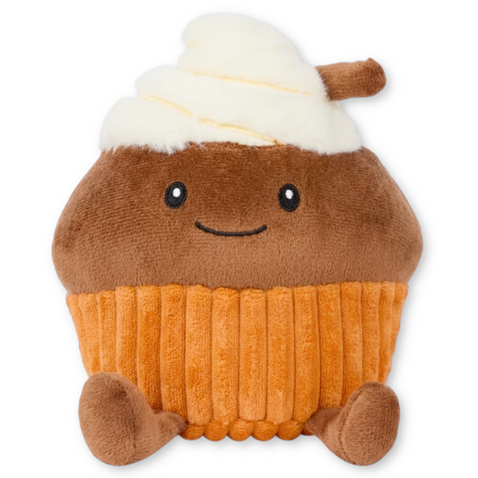 Süßer Cupcake Dekofigur 20 cm Herbstdeko Tischdeko Kawaii Stofffigur