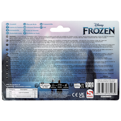 Disney Frozen Kinder Schwimmbrille Taucherbrille für 3-12 Jahren Anna Elsa