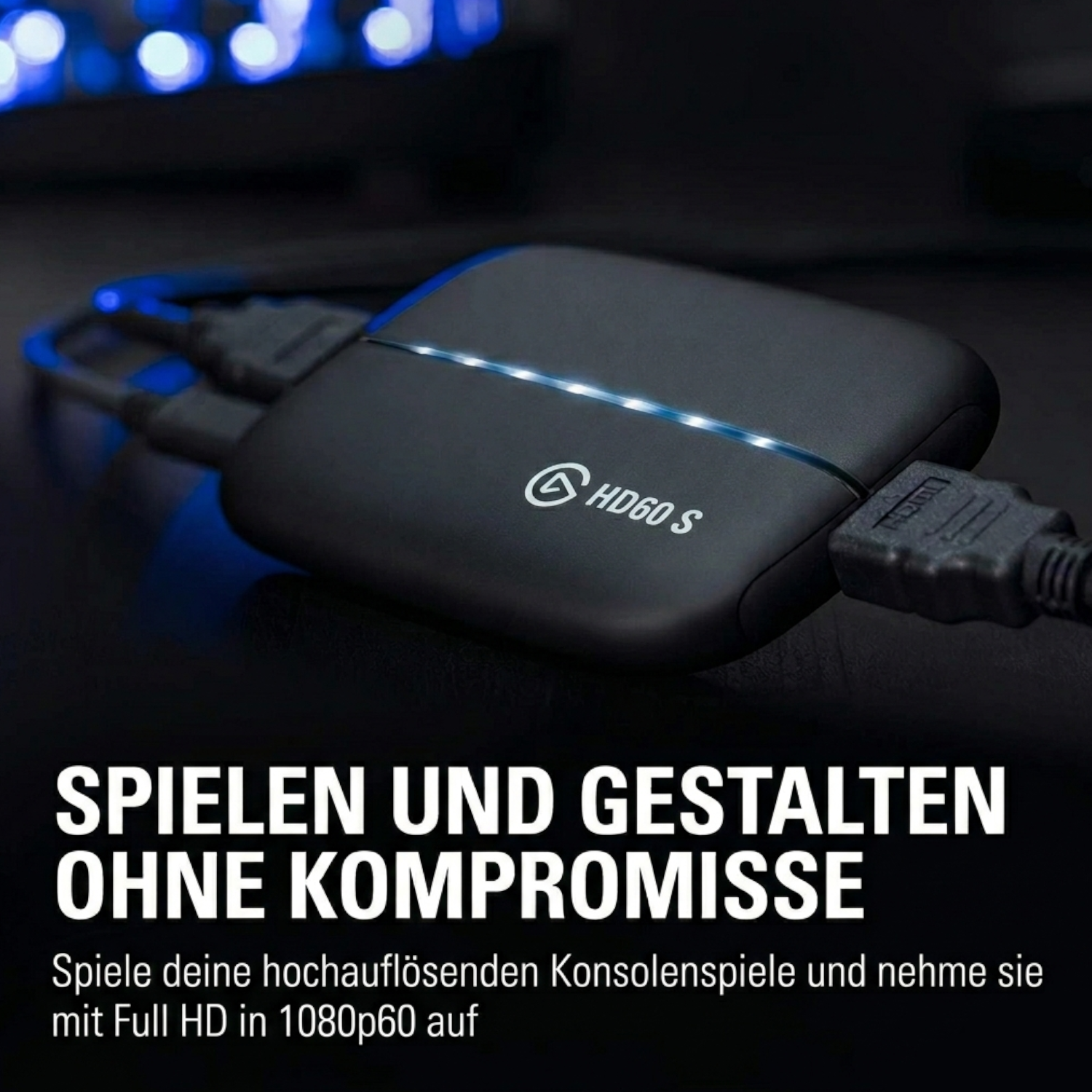 Elgato HD 60S Capture Card HDMI PS5 Switch Xbox PC Streamen 1080p60