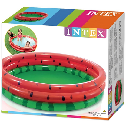 Intex Planschbecken Kinderpool Wassermelone 168 cm - Babypool ab 2+ Jahre