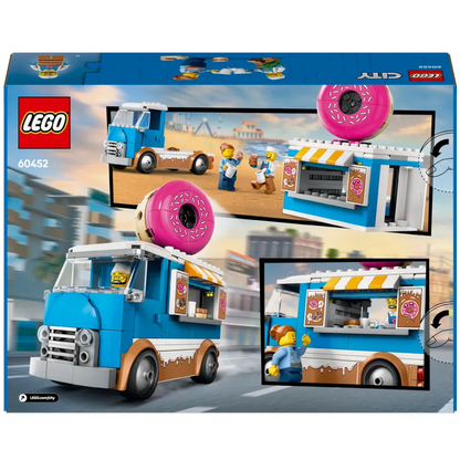 LEGO 60452 - City - Donut Truck mit 2 Minifiguren und Polizistin
