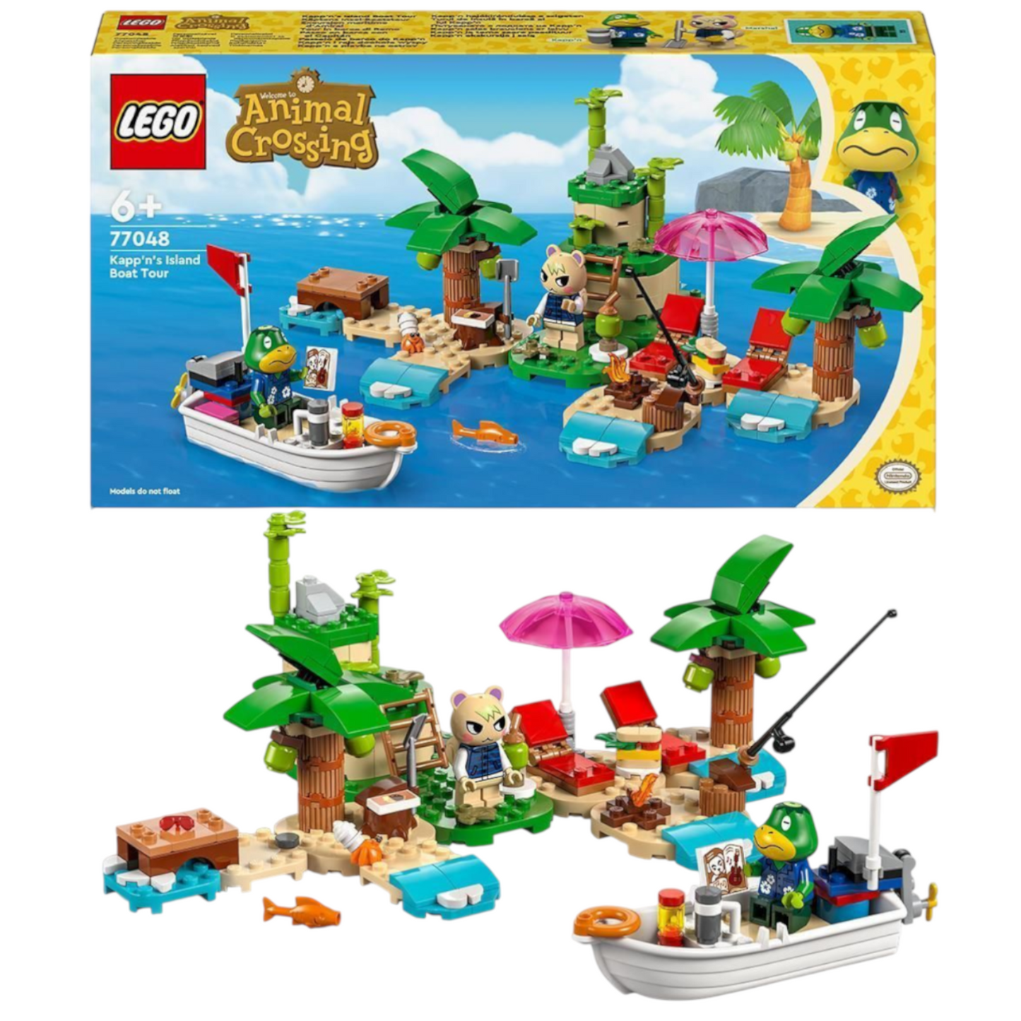 LEGO 77048 - Animal Crossing - Käptens Insel-Bootstour