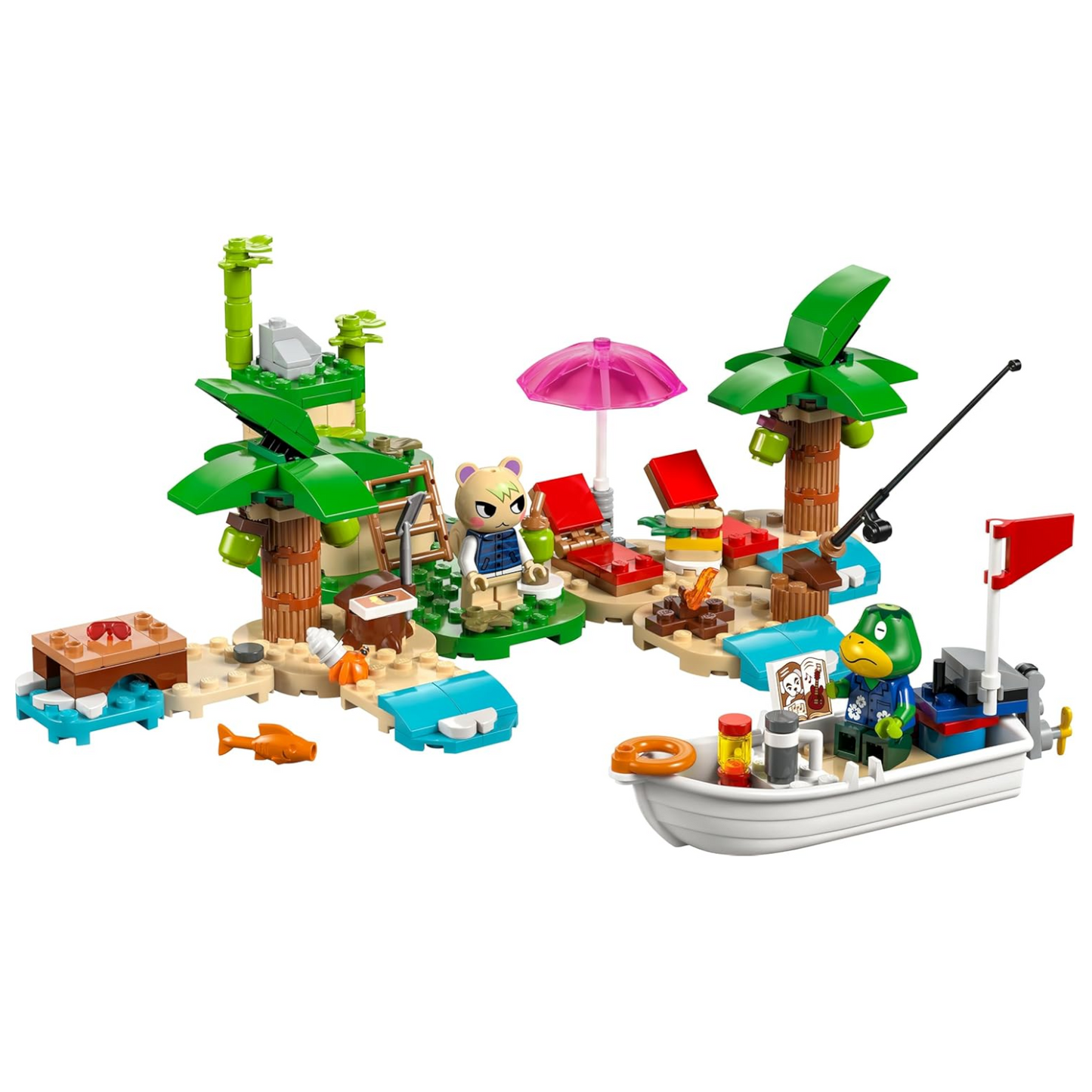 LEGO 77048 - Animal Crossing - Käptens Insel-Bootstour