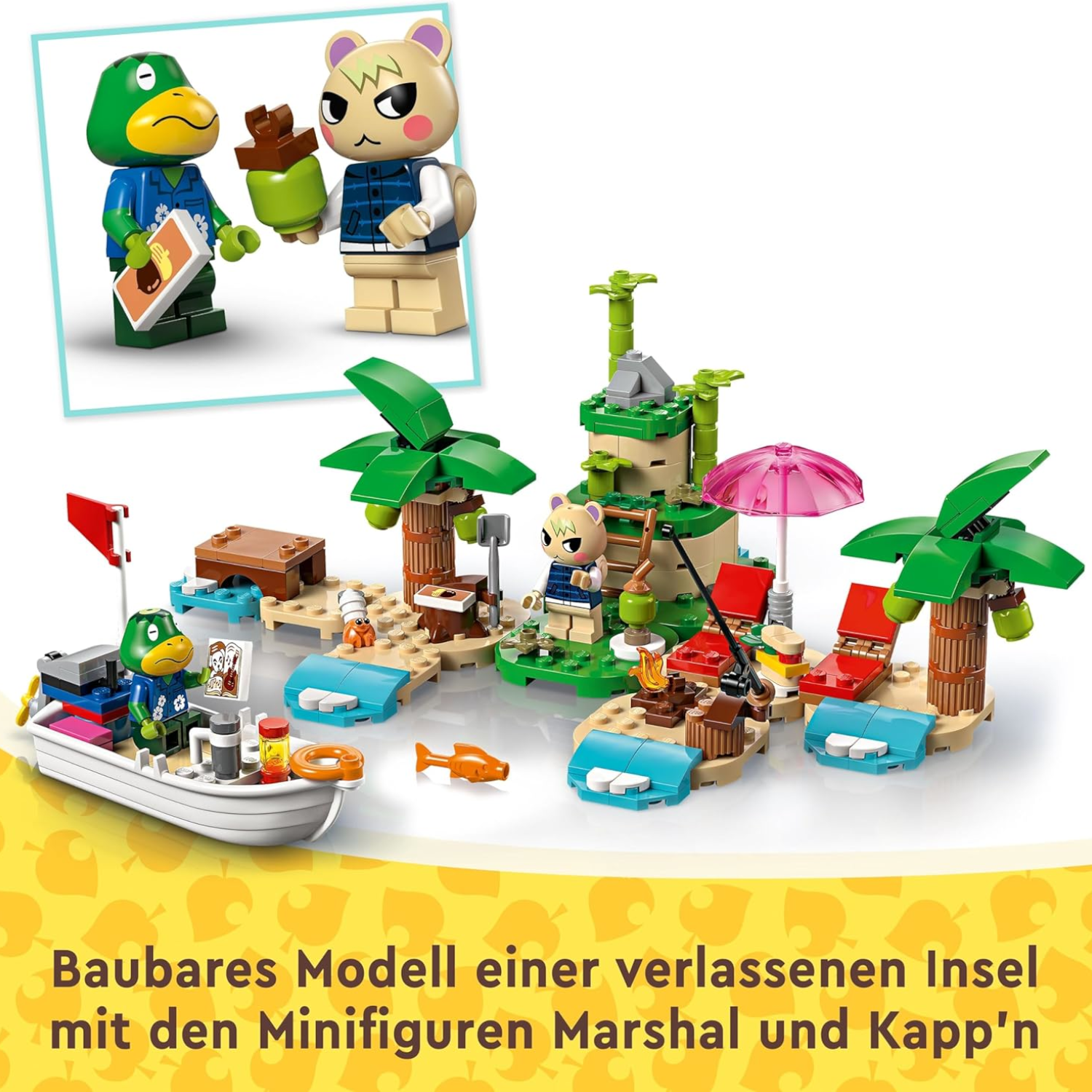 LEGO 77048 - Animal Crossing - Käptens Insel-Bootstour