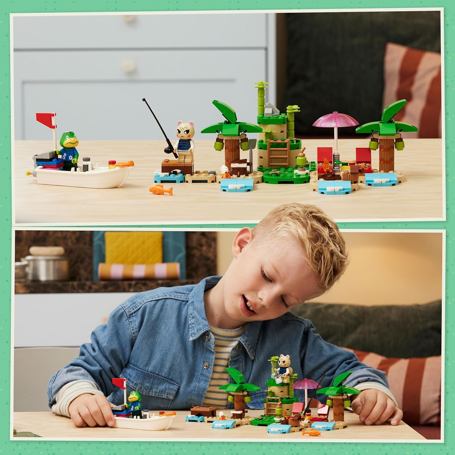 LEGO 77048 - Animal Crossing - Käptens Insel-Bootstour