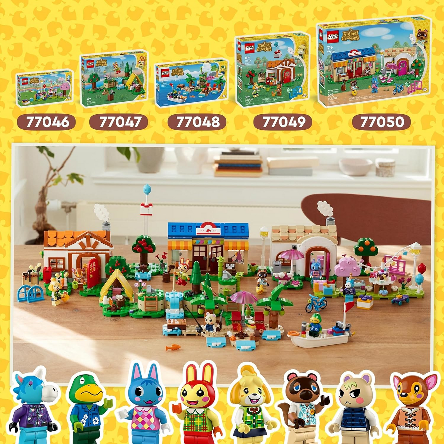 LEGO 77048 - Animal Crossing - Käptens Insel-Bootstour