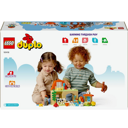 LEGO Duplo 10416 - Tierpflege auf dem Bauernhof - Spielzeug ab 2 Jahre