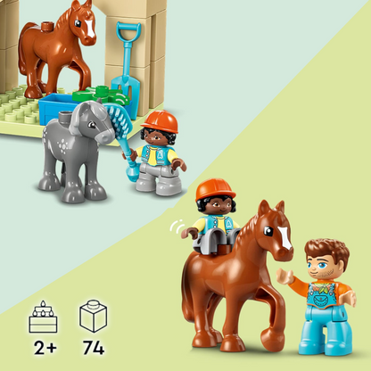 LEGO Duplo 10416 - Tierpflege auf dem Bauernhof - Spielzeug ab 2 Jahre