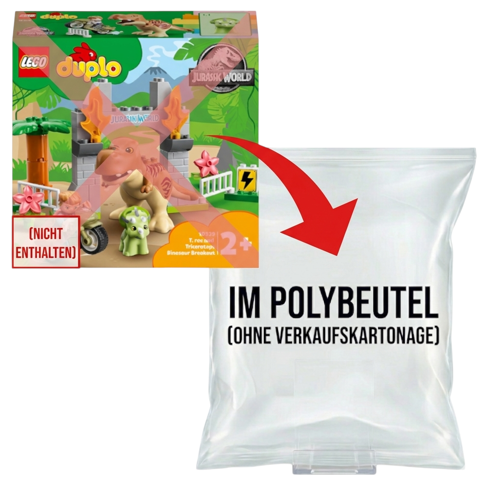LEGO Duplo 10939 - Ausbruch des T. rex und Triceratops - Jurassic World