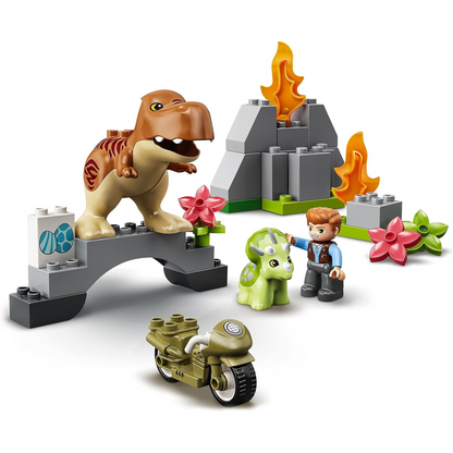 LEGO Duplo 10939 - Ausbruch des T. rex und Triceratops - Jurassic World