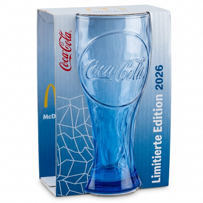 McDonalds Coca Cola Glas Nachtblau 2026 - Limited Edition