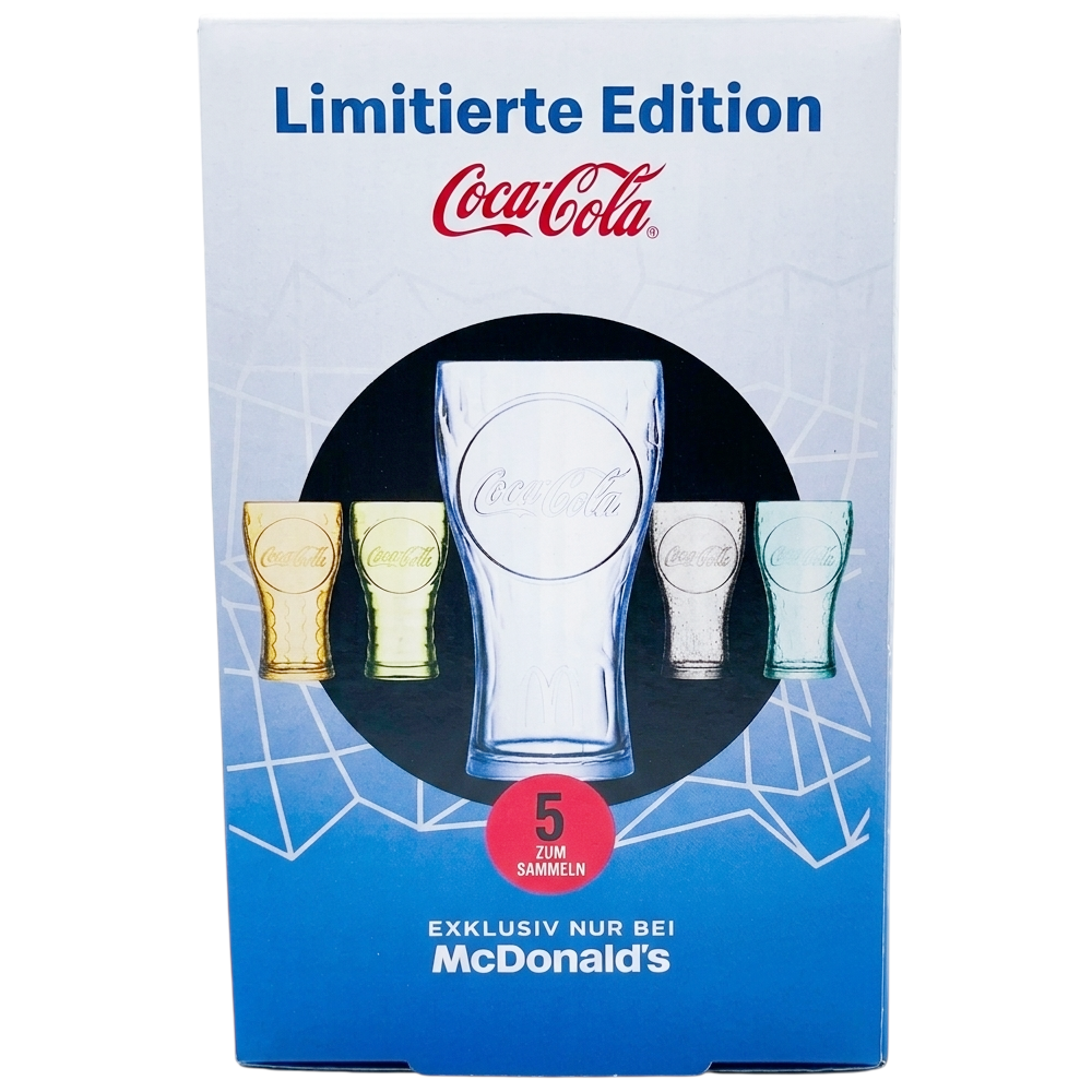 McDonalds Coca Cola Glas Nachtblau 2026 - Limited Edition