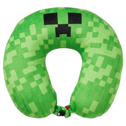 Minecraft Nackenkissen für Kinder Reisekissen Auto Creeper Gaming Geschenkidee