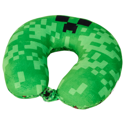 Minecraft Nackenkissen für Kinder Reisekissen Auto Creeper Gaming Geschenkidee
