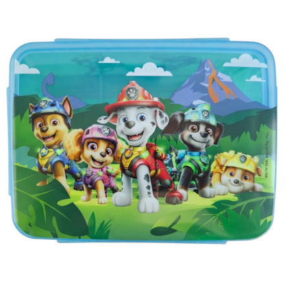 Paw Patrol Dino Film Brotdose Lunchbox Frischhaltedose Grün