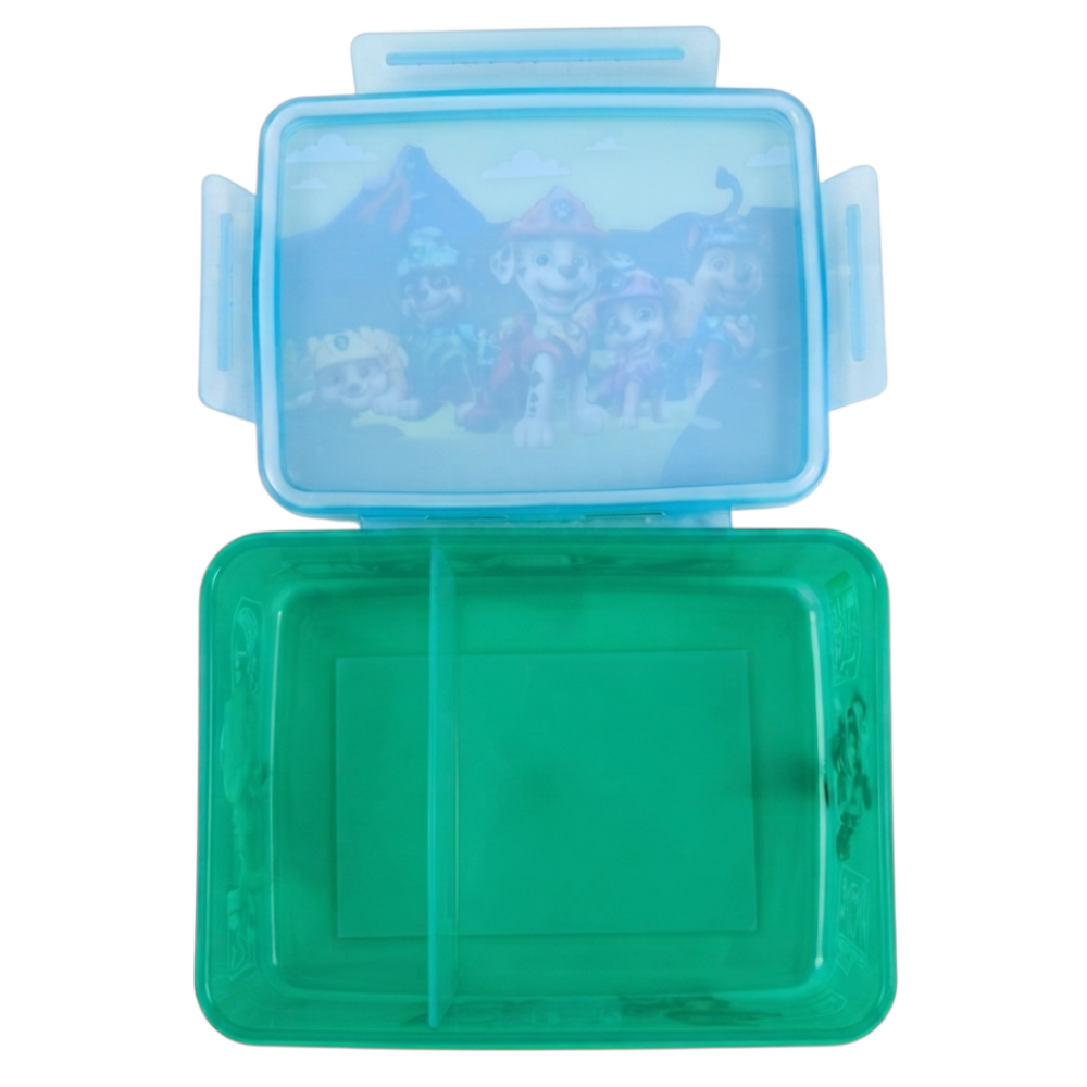 Paw Patrol Dino Film Brotdose Lunchbox Frischhaltedose Grün