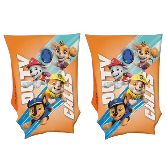 PAW Patrol Schwimmflügel Schwimmhilfe 19-30 kg 3-6 J. Orange Chase Marshall Skye