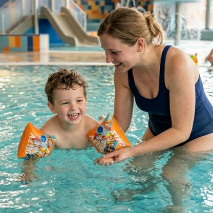 PAW Patrol Schwimmflügel Schwimmhilfe 19-30 kg 3-6 J. Orange Chase Marshall Skye