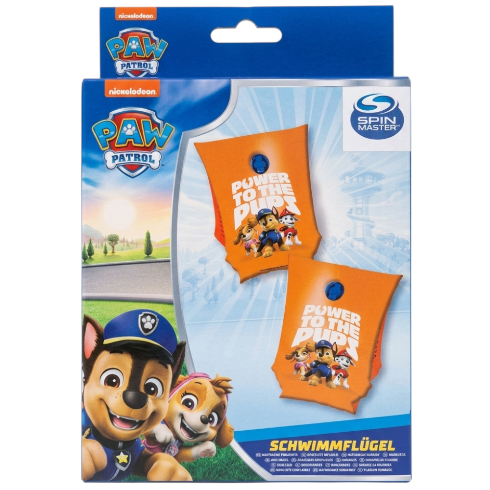 PAW Patrol Schwimmflügel Schwimmhilfe 19-30 kg 3-6 J. Orange Skye Chase Marshall