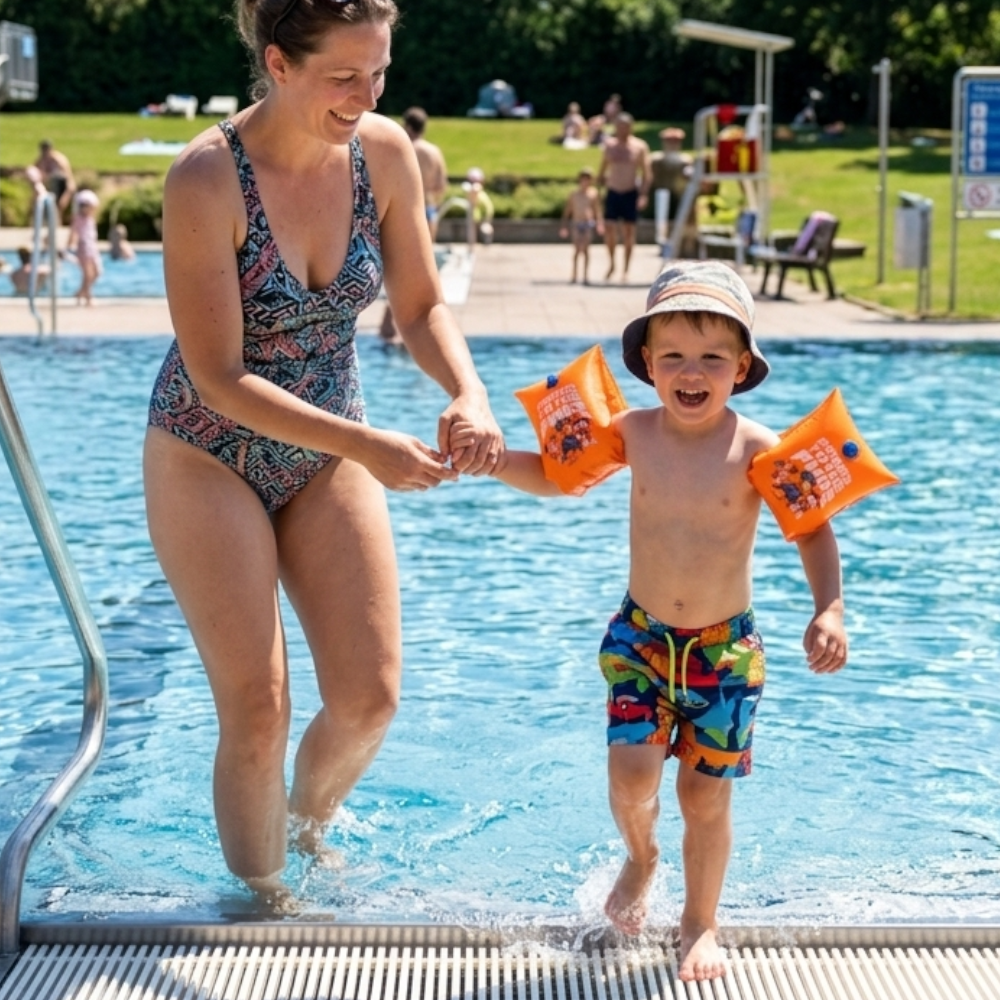 PAW Patrol Schwimmflügel Schwimmhilfe 19-30 kg 3-6 J. Orange Skye Chase Marshall