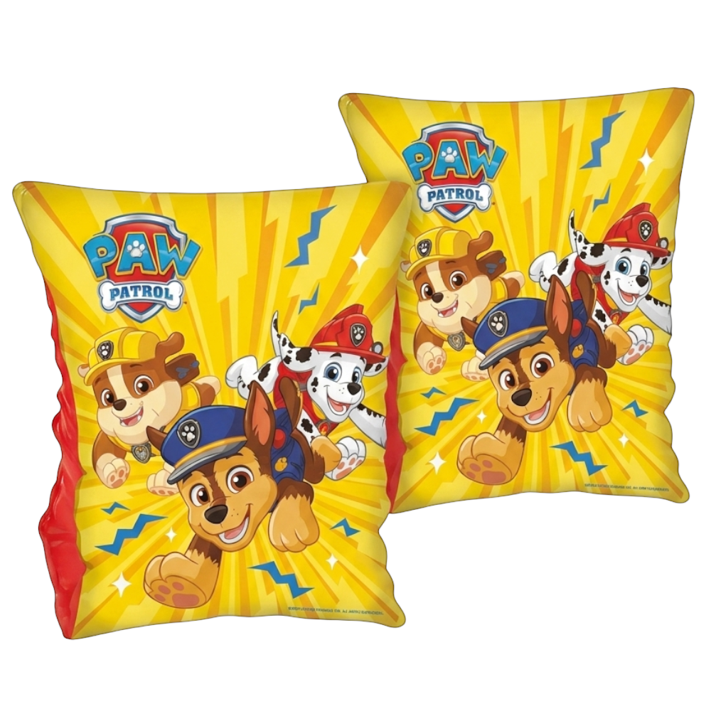 PAW Patrol Schwimmflügel Schwimmhilfe 19-30 kg 3-6 J. Gelb Rubble Chase Marshall