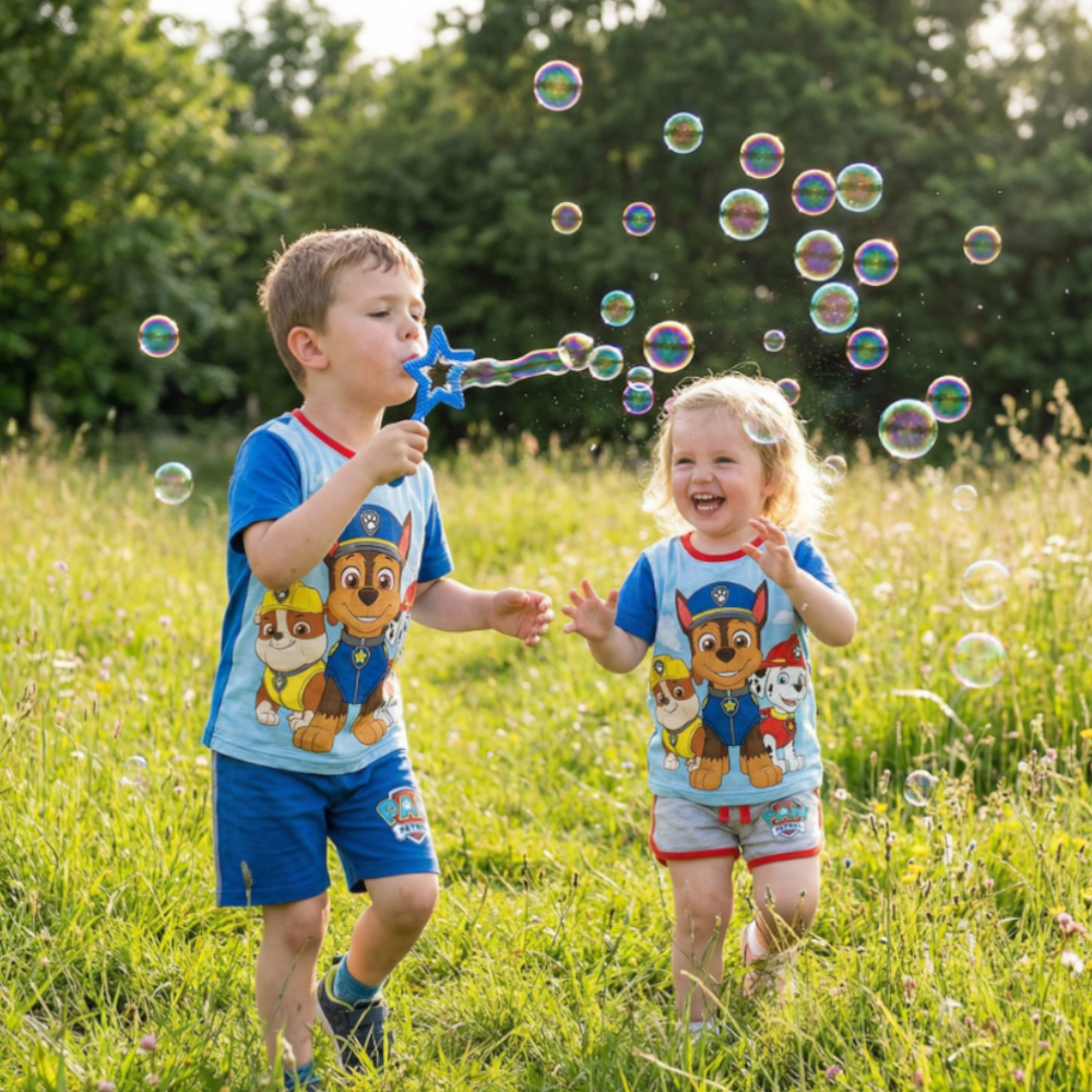 Paw Patrol Seifenblasen inkl. 3 Motiv-Formen – Ideales Geschenk