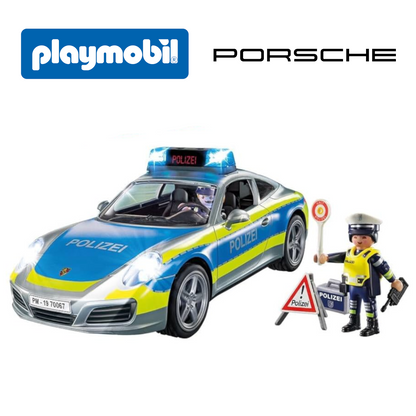 Playmobil 70067 - Porsche 911 Carrera 4S Polizei mit Licht und Sound