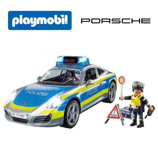 Playmobil 70067 - Porsche 911 Carrera 4S Polizei mit Licht und Sound