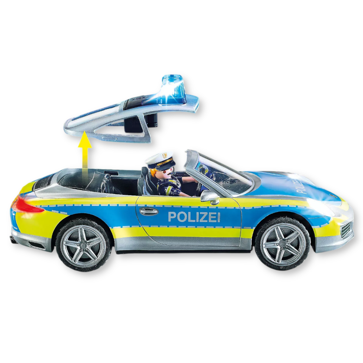 Playmobil 70067 - Porsche 911 Carrera 4S Polizei mit Licht und Sound