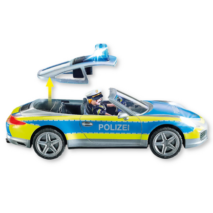 Playmobil 70067 - Porsche 911 Carrera 4S Polizei mit Licht und Sound