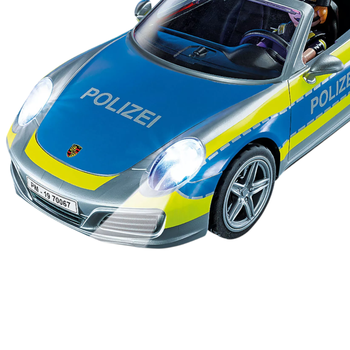 Playmobil 70067 - Porsche 911 Carrera 4S Polizei mit Licht und Sound
