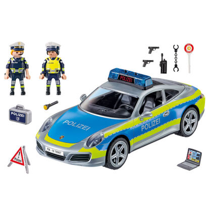 Playmobil 70067 - Porsche 911 Carrera 4S Polizei mit Licht und Sound