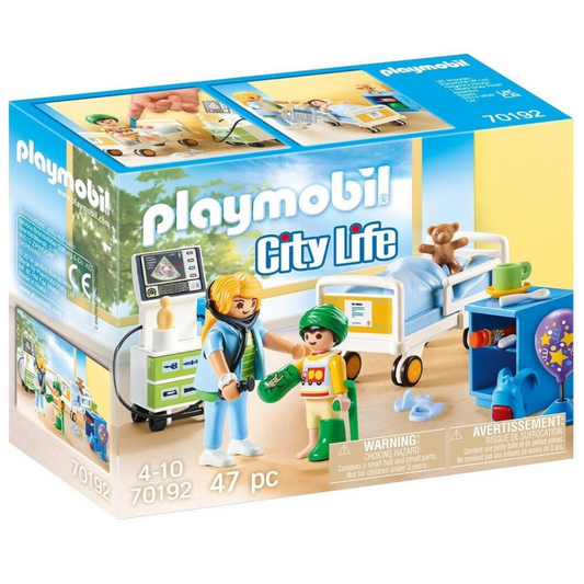 Playmobil 70192 - City Life - Kinderkrankenzimmer - Kinderstation