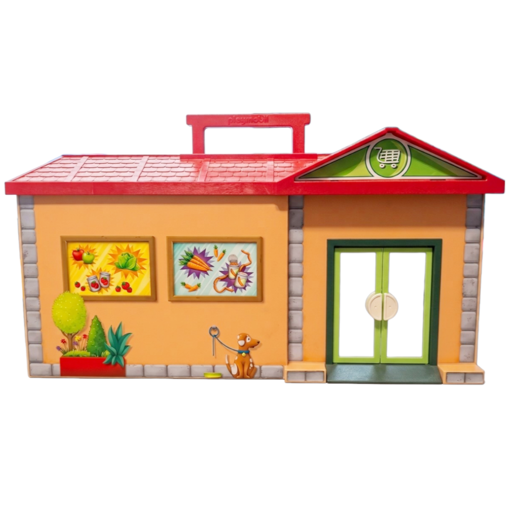 Playmobil 70320 - City Life - Supermarkt zum Mitnehmen (Tragekoffer)