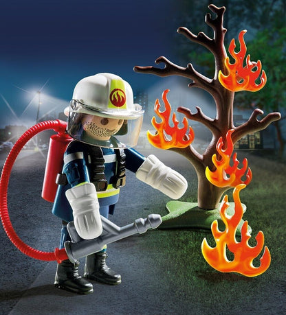 Playmobil 70429 - Feuerwehrmann Löscheinsatz - Waldbrand