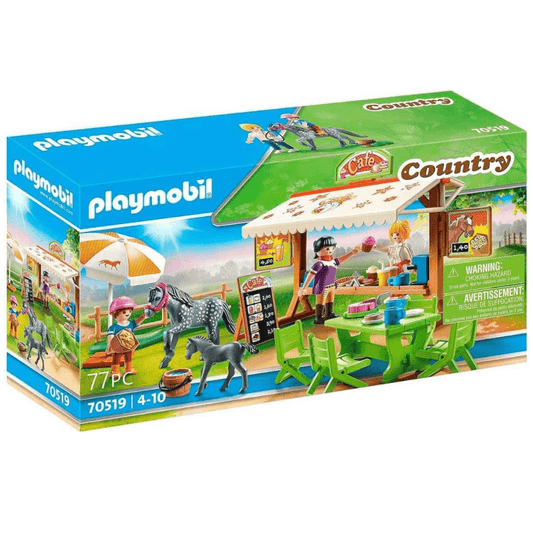 Playmobil 70519 - Country - Pony-Café - Erweiterung für Reiterhof & Bauernhof