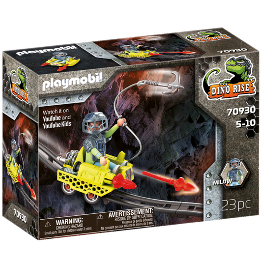 Playmobil 70930 - Dino Rise - Mine Cruiser - Schienenfahrzeug Zubehör