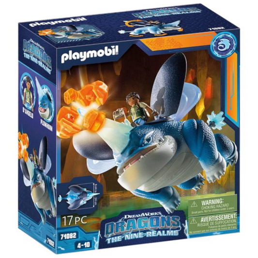 Playmobil 71082 - DreamWorks Dragons - The Nine Realms - Plowhorn & D'Angelo