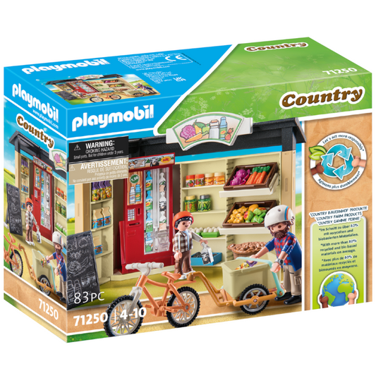 Playmobil 71250 - Country - 24-Stunden-Hofladen - Bauernhof Zubehör