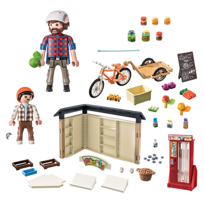 Playmobil 71250 - Country - 24-Stunden-Hofladen - Bauernhof Zubehör
