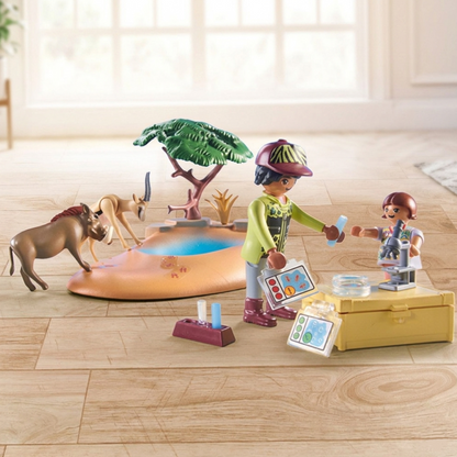 Playmobil 71294 - Wiltopia - Spritztour zum Wasserloch mit Elefant